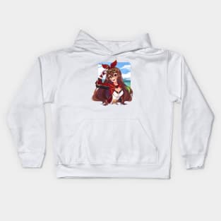 Amber, Genshin Impact Kids Hoodie